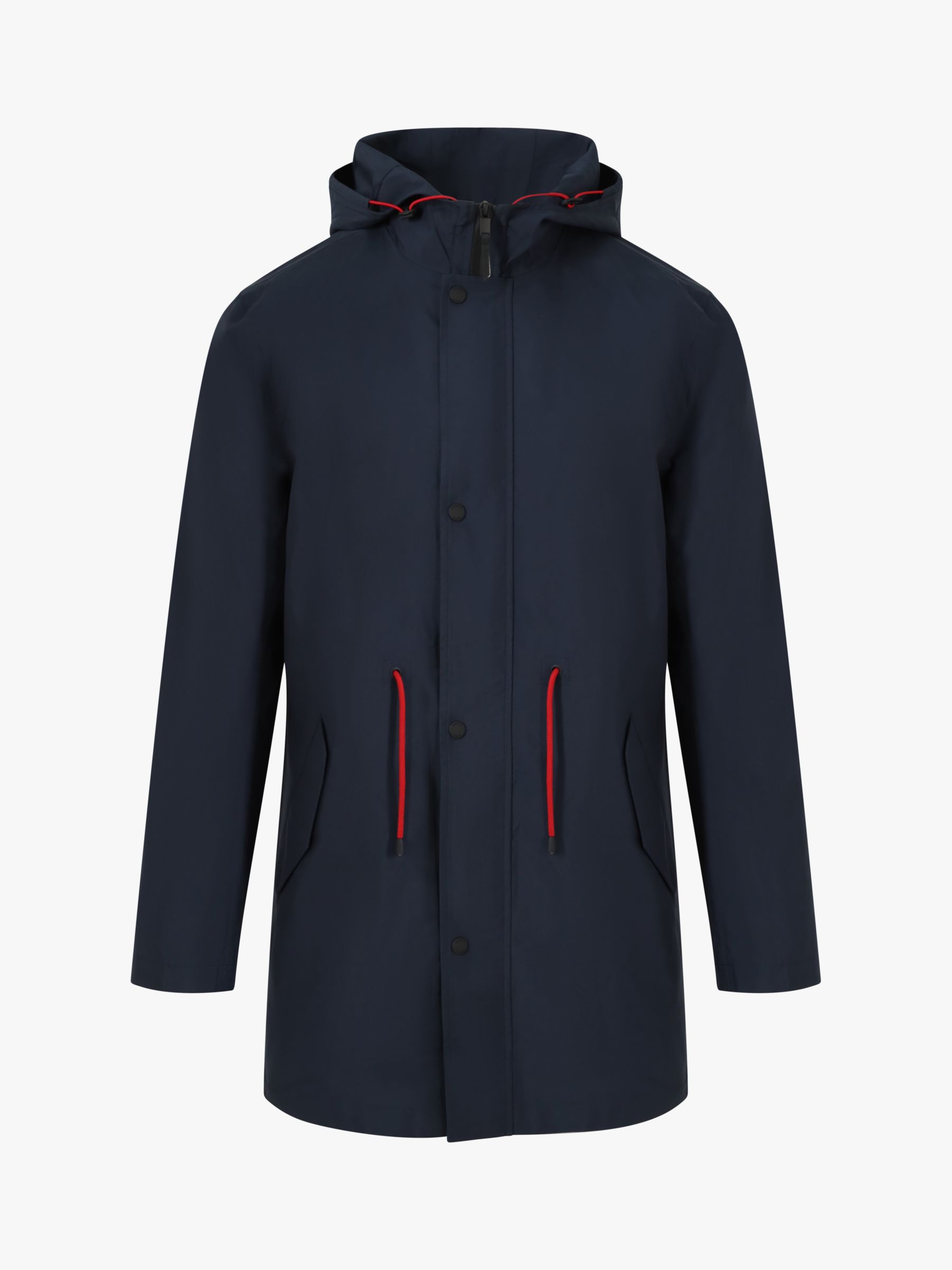 Guards London Filey Waterproof Lightweight Raincoat, Navy, 44R