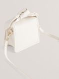 Ted Baker Nialinn Soft Knot Mini Bow Bag, Natural Ivory