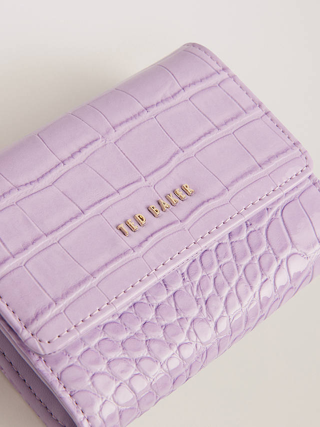 Ted Baker Conilya Small Croc Effect Purse, Lilac