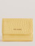 Ted Baker Conilya Small Croc Effect Purse, Yellow