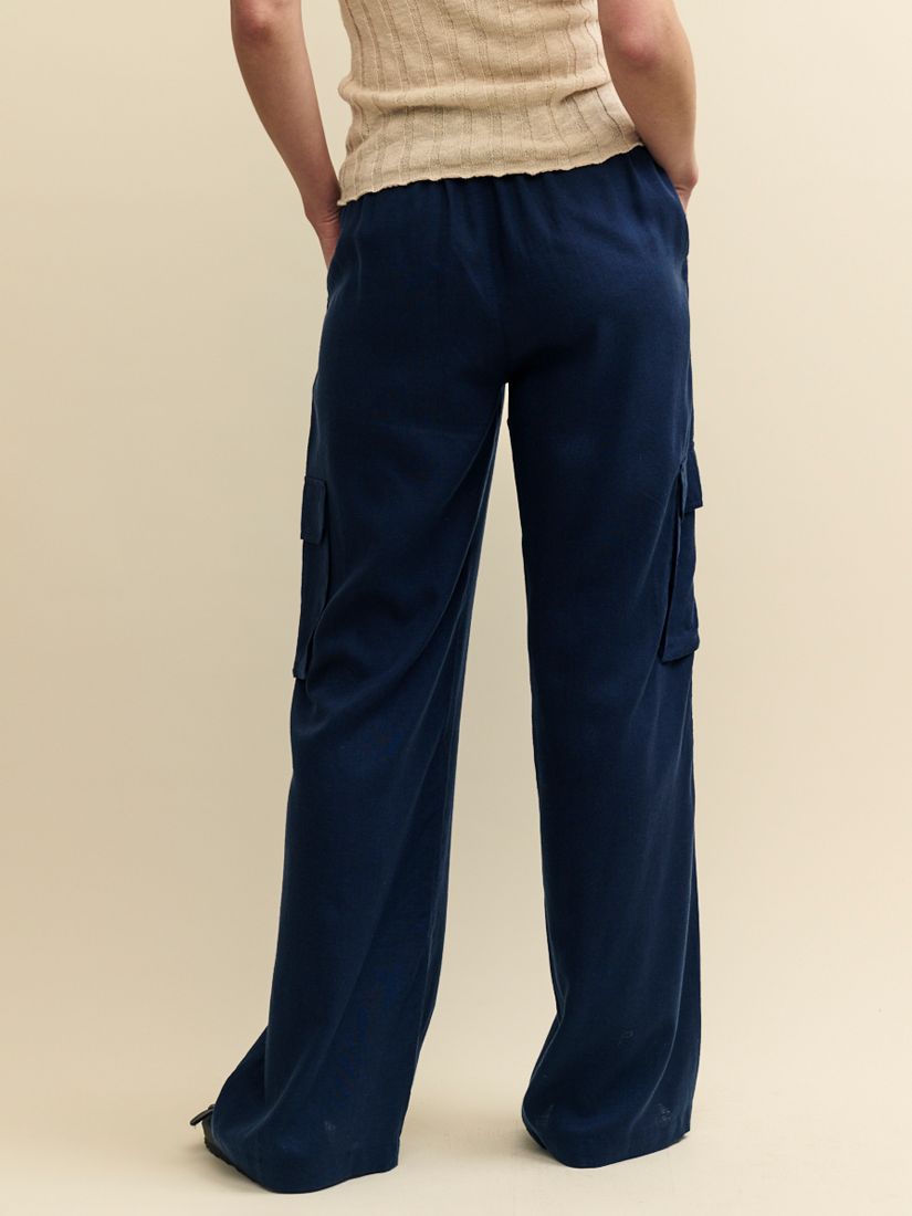 Buy Nobody's Child India Utility Trousers, Navy Online at johnlewis.com