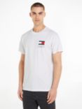 Tommy Jeans Slim Essential Flag T-Shirt, White