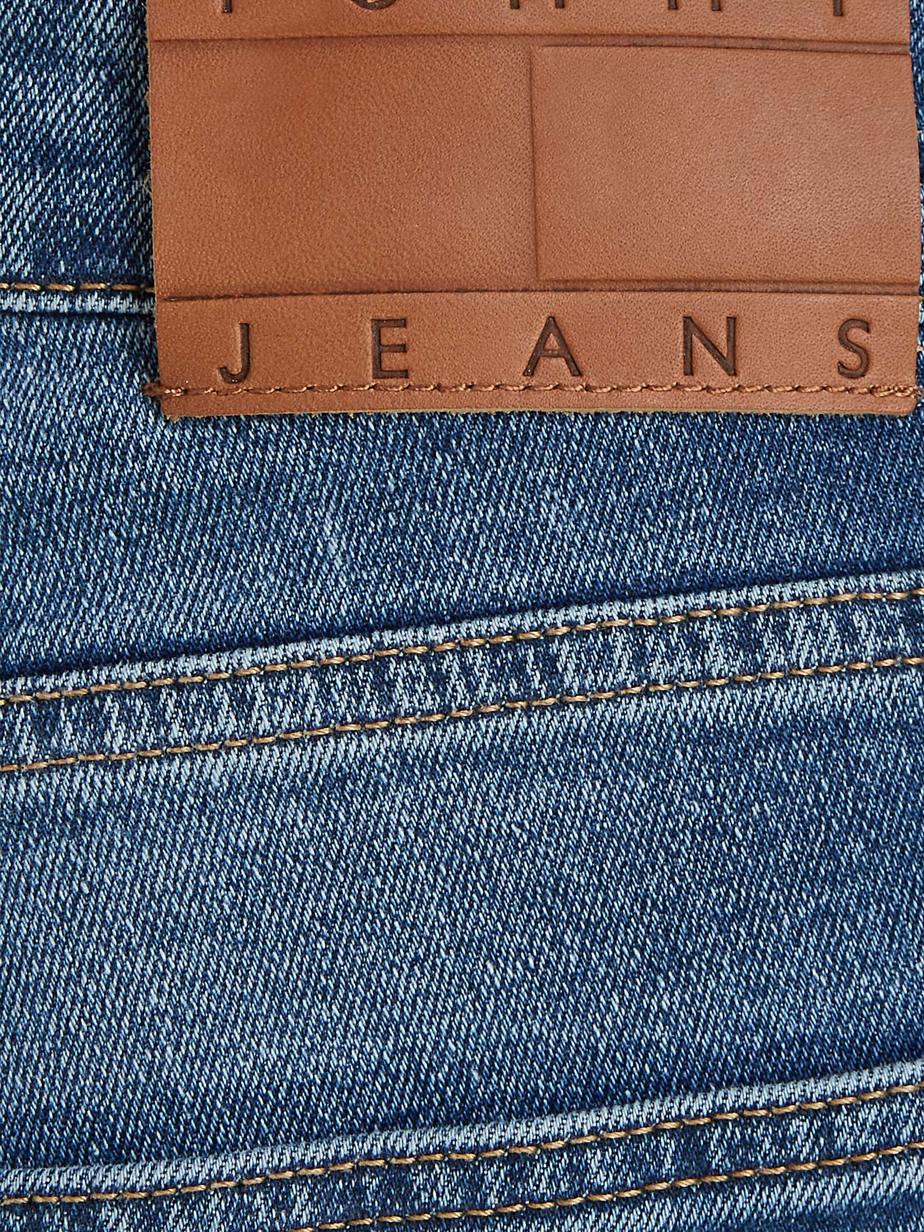 Buy Tommy Jeans Ryan Regular Straight Leg Jeans, Denim Dark Online at johnlewis.com