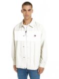 Tommy Jeans Colourblock Overshirt, Newsprint