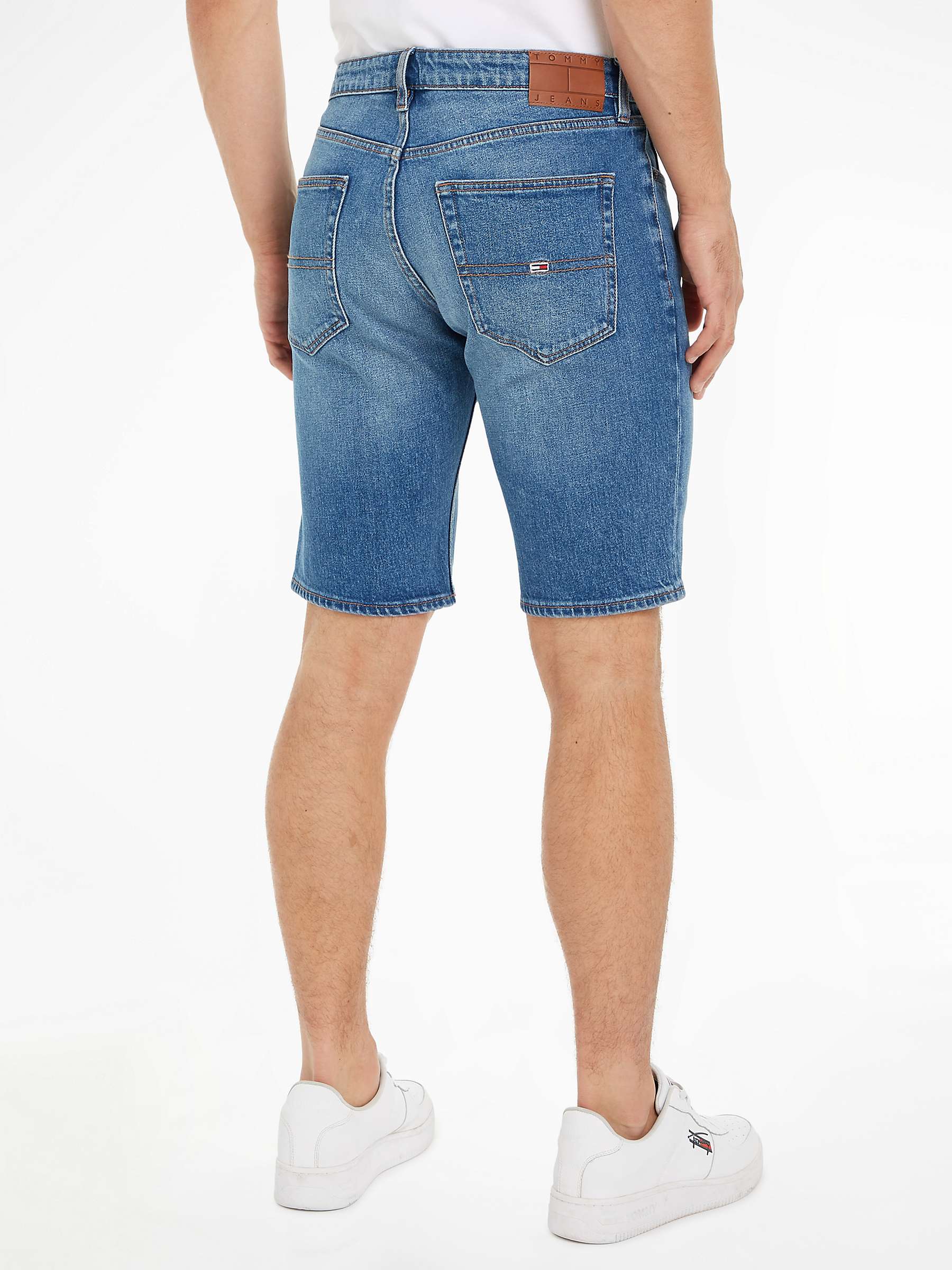 Buy Tommy Jeans Scanton Denim Shorts, Medium Blue Online at johnlewis.com