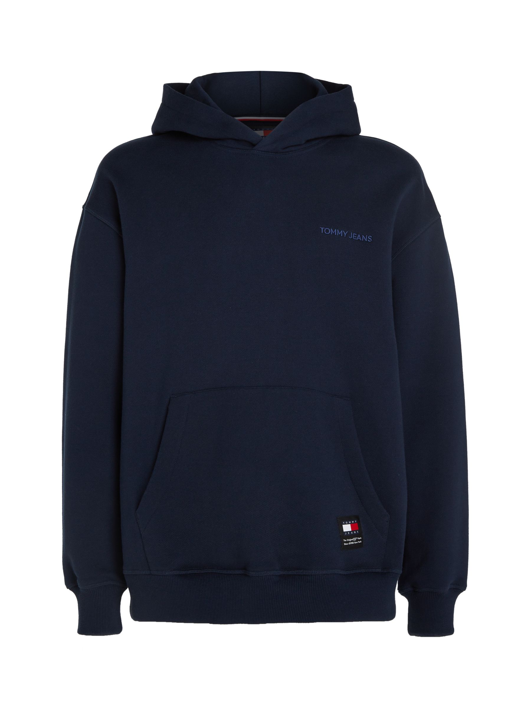 Tommy Jeans Relaxed Hoodie, Navy, XL