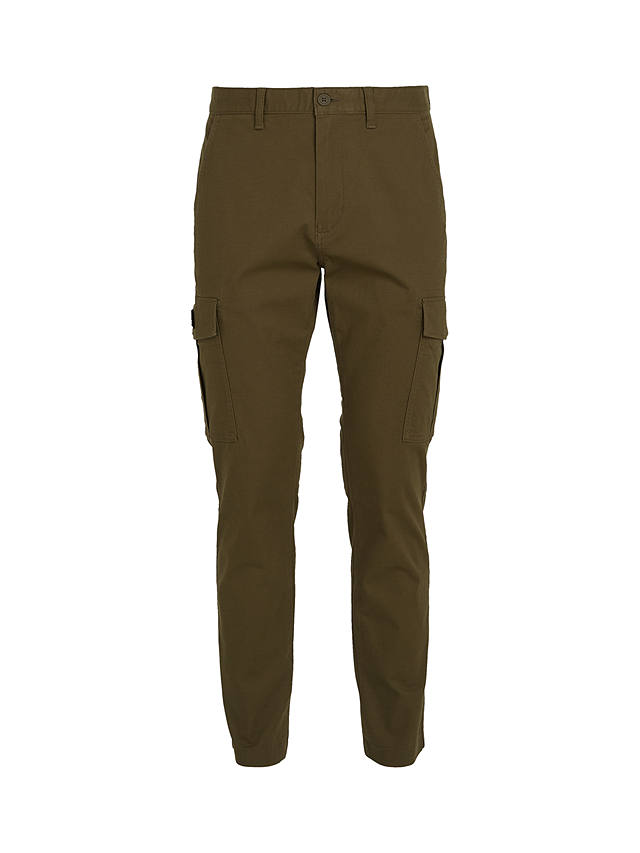 Tommy Jeans Austin Cargo Trousers, Drab Olive Green