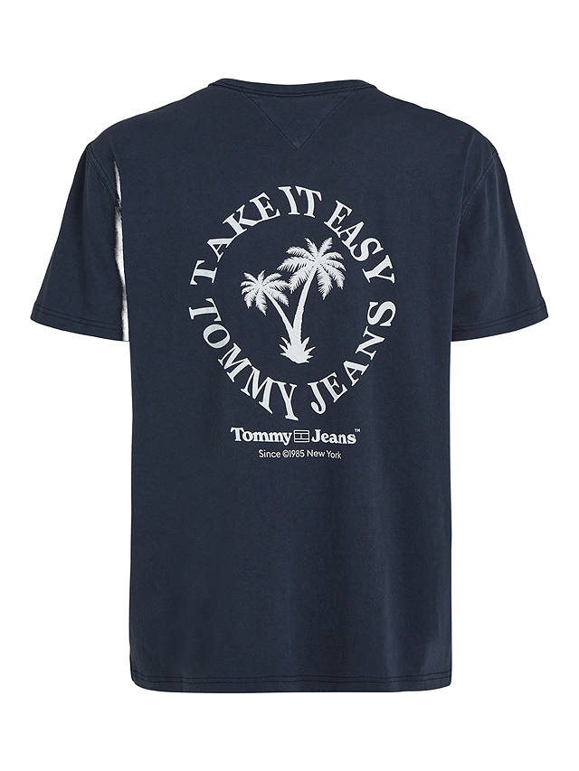 Tommy Jeans Novelty Graphic T-Shirt, Dark Night Navy