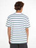 Tommy Hilfiger Easy Stripe T-Shirt, White/Blue