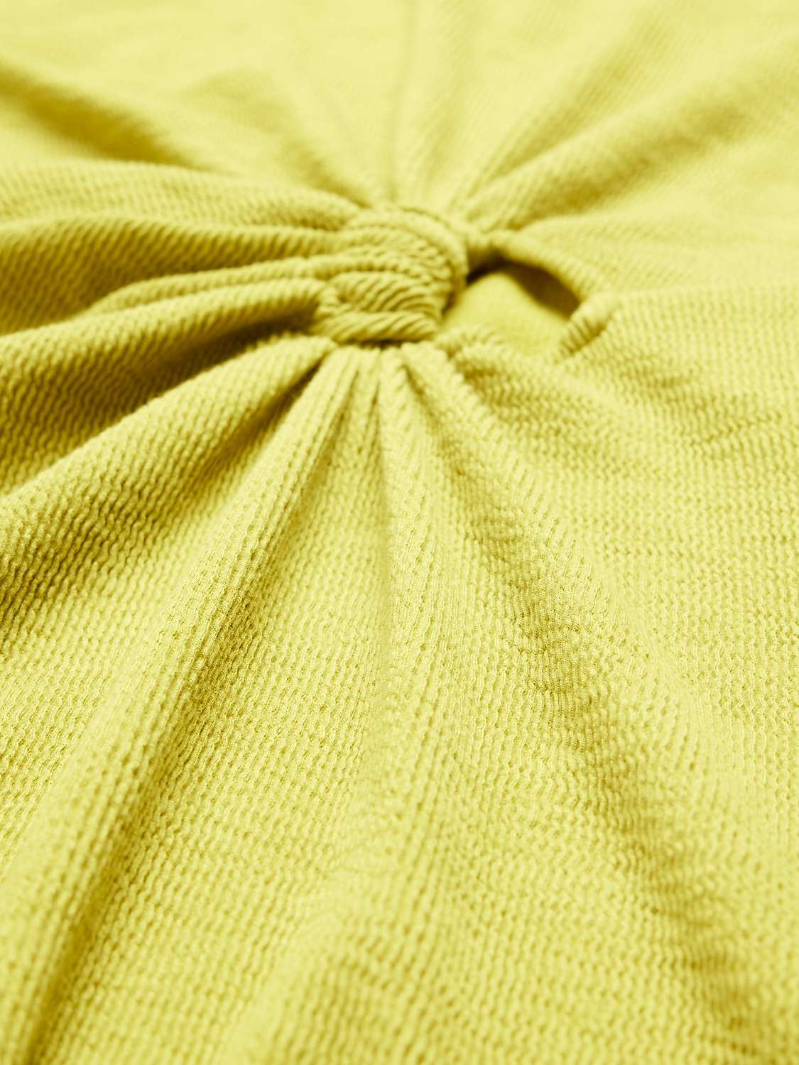 Buy Mint Velvet Cutout Midi Jersey Dress, Chartreuse Online at johnlewis.com