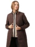 Ilse Jacobsen Hornbæk Padded Quilted Coat, Ebony