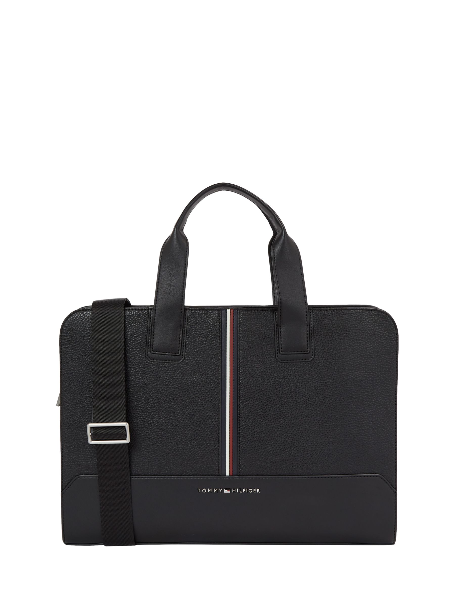 Tommy Hilfiger Laptop Bag, Black, One Size