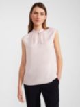 Hobbs Carys Sleeveless Blouse, Pale Pink