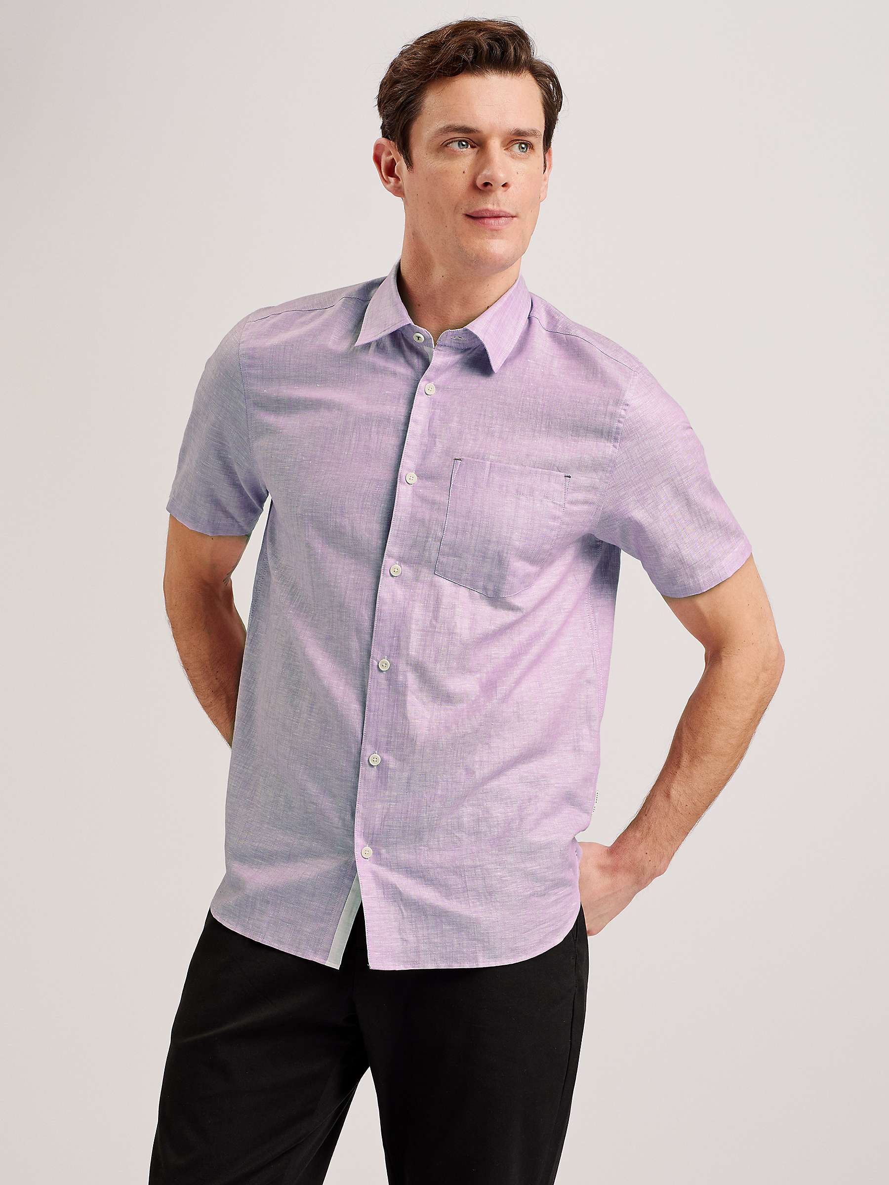 Buy Ted Baker Palomas Short Sleeve Shirt Online at johnlewis.com