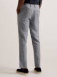 Ted Baker Pinstripe Slim Tailored Trousers, Light Grey, Light Grey