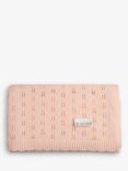 The Little Tailor Cotton Pointelle Baby Blanket, Pink
