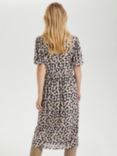 Soaked In Luxury Lettice Brushed Bloom Floral Dress, Black