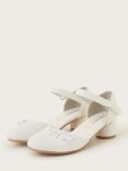 Monsoon Kids' Coco Butterfly Two-Part Heeled Shoes, Ivory