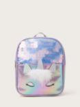 Monsoon Kids' Jazzy Unicorn Backpack, Lilac