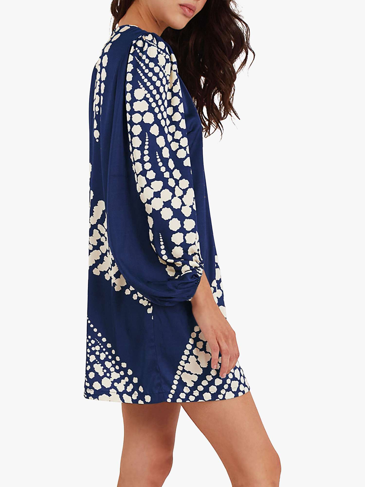 Buy Traffic People The Odes Mia Silk Blend Mini Dress Online at johnlewis.com