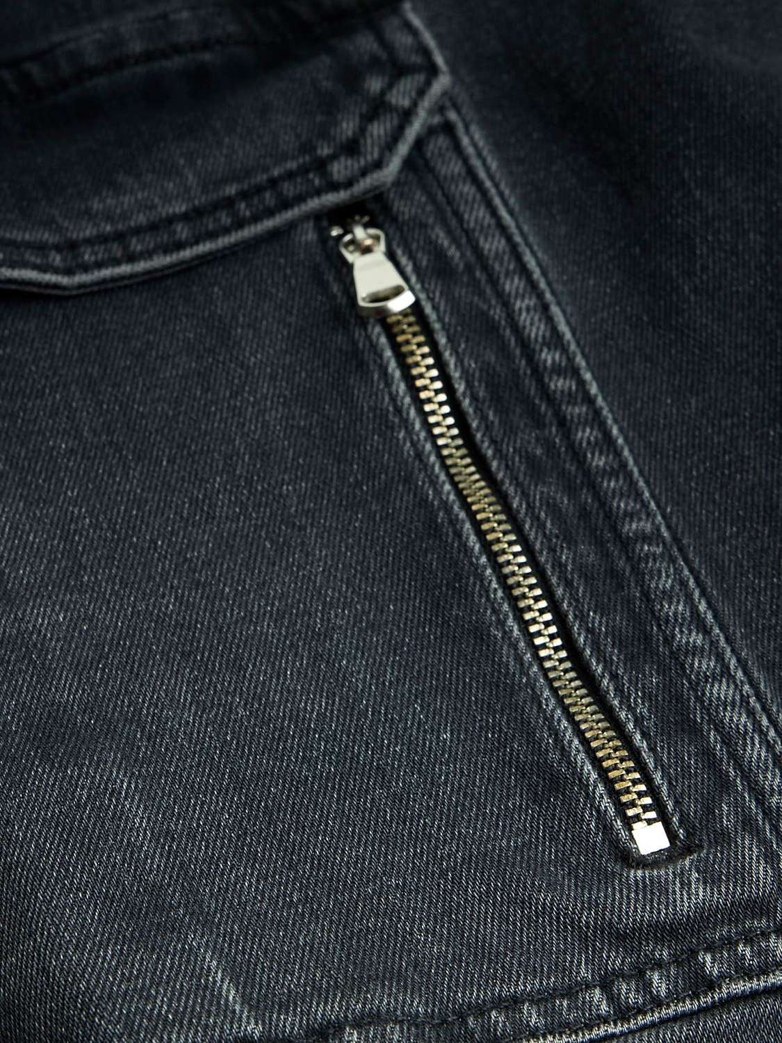 Buy Mint Velvet Slim Fit Jeans, Black Online at johnlewis.com