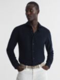 Reiss Vincy Long Sleeve Cutaway Collar Shirt