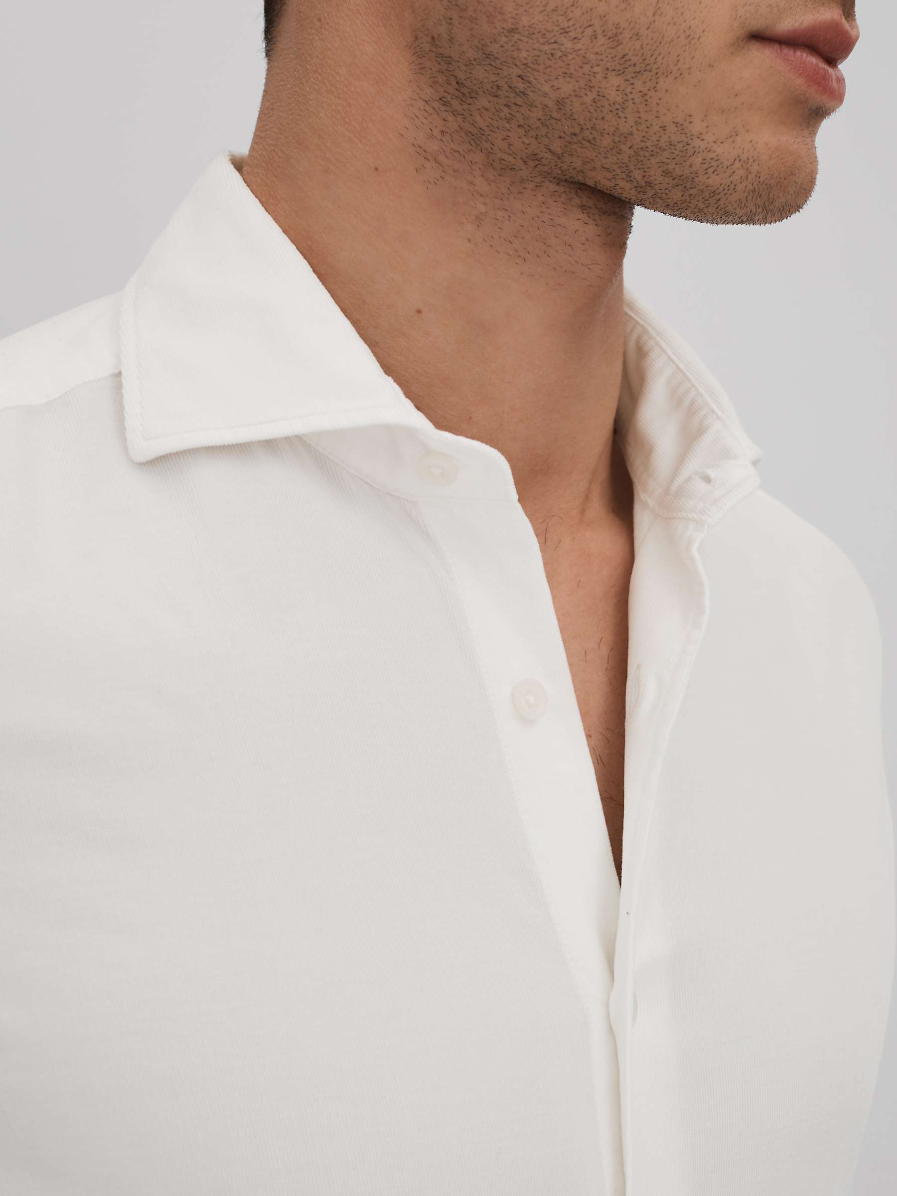 Buy Reiss Vincy Long Sleeve Cutaway Collar Shirt Online at johnlewis.com