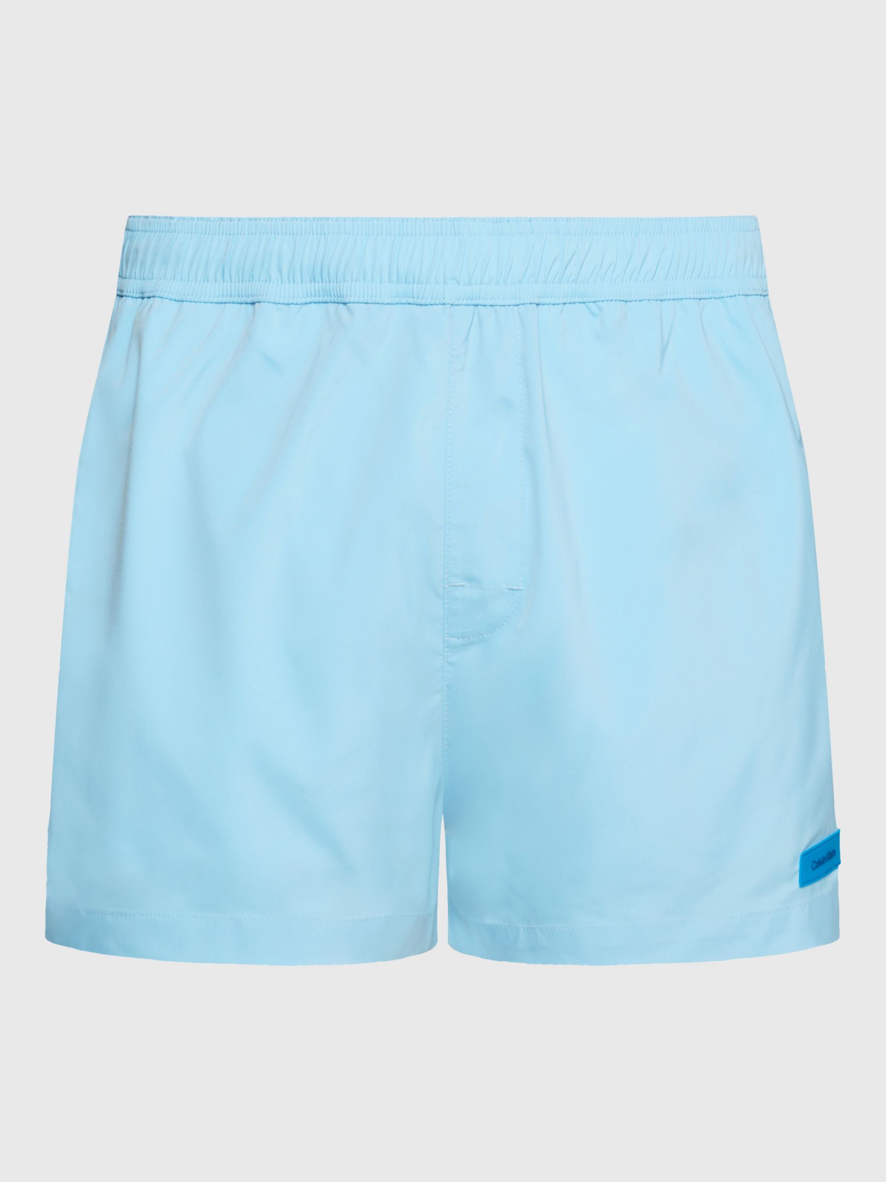 Buy Calvin Klein Drawstring Swim Shorts, Blue Online at johnlewis.com