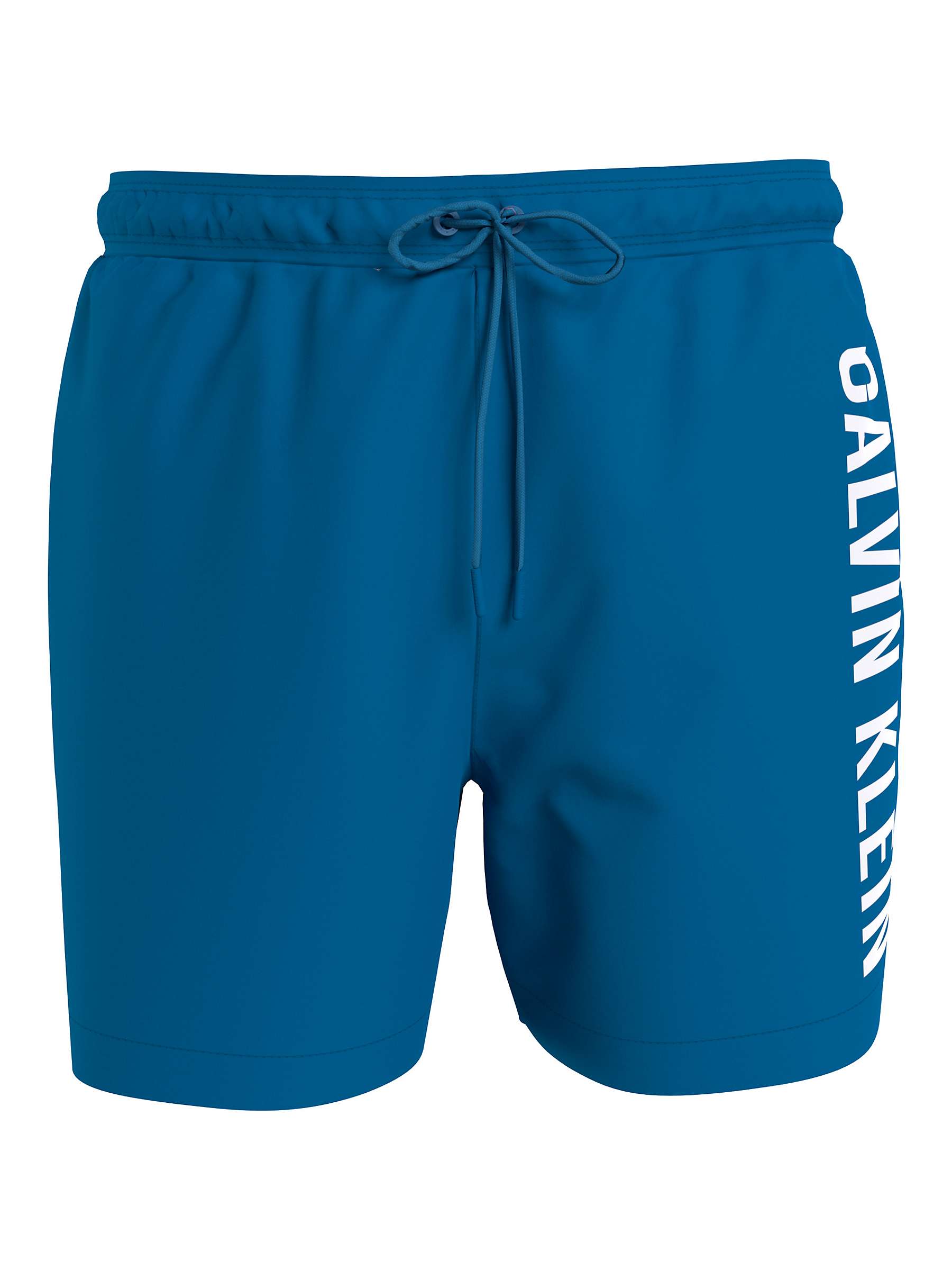 Buy Calvin Klein Double Waistband Logo Swim Shorts Online at johnlewis.com