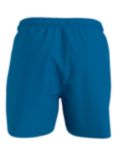 Calvin Klein Double Waistband Logo Swim Shorts, Faience Blue