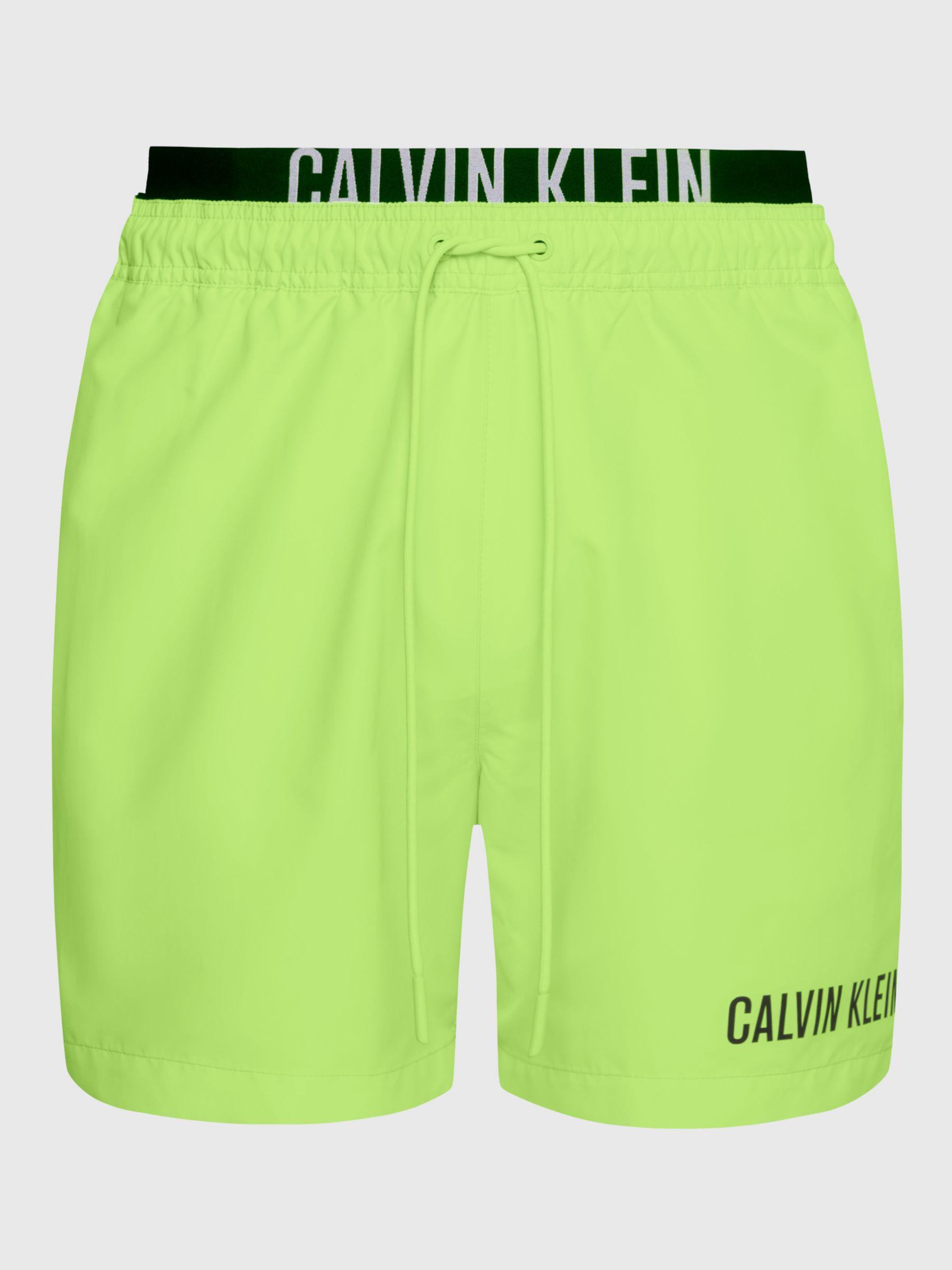 Buy Calvin Klein Double Waistband Swim Shorts Online at johnlewis.com