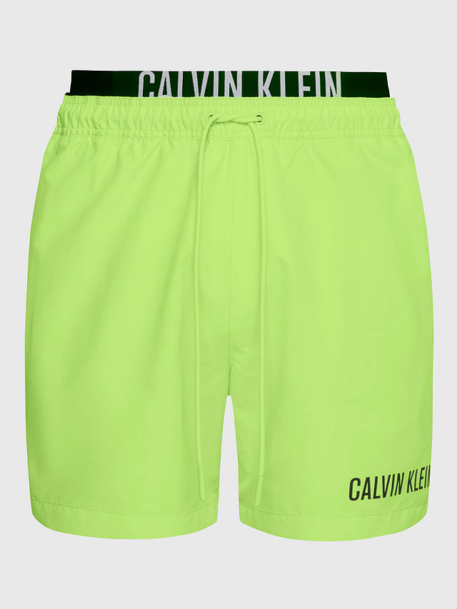 Calvin Klein Double Waistband Swim Shorts, Citrust Burst