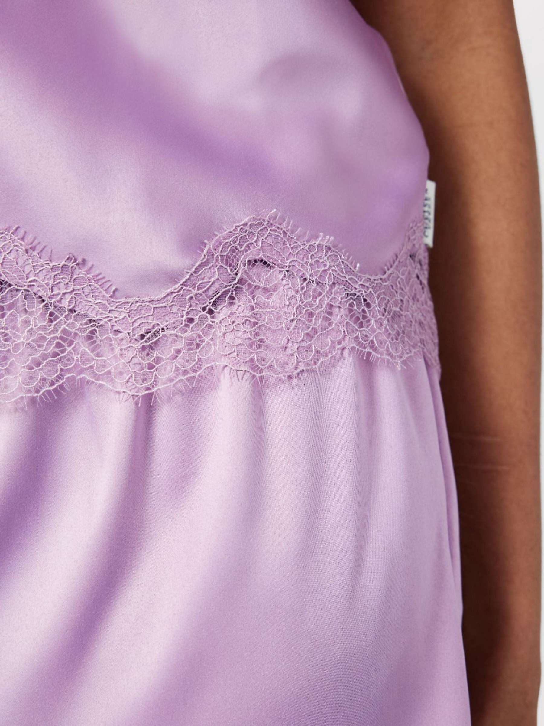 Buy Chelsea Peers Satin Lace Pyjama Shorts Set Online at johnlewis.com