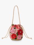 Angels by Accessorize Kids' Floral Embellished Pouch Bag, Multi