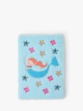 Angels by Accessorize Kids' Mermaid Fluffy Notebook, Blue/Multi