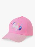 Angels by Accessorize Kids' Unicorn Baseball Cap, Pink