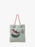 Angels by Accessorize Kids' Mermaid Graphic Shopper, Blue