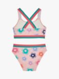 Angels by Accessorize Kids' Flower Print Bikini Set, Pink/Multi