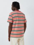 Armor Lux Fancy Striped Short Sleeve T-Shirt, Orange/Multi
