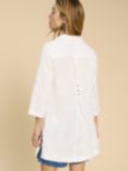 White Stuff Blaire Linen Top, White