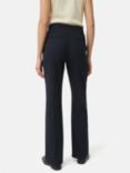 Jigsaw Crosshatch Mason Tailored Trousers, Navy