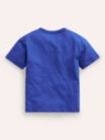 Mini Boden Kids' Ice Cream Gecko T-Shirt, Bluing