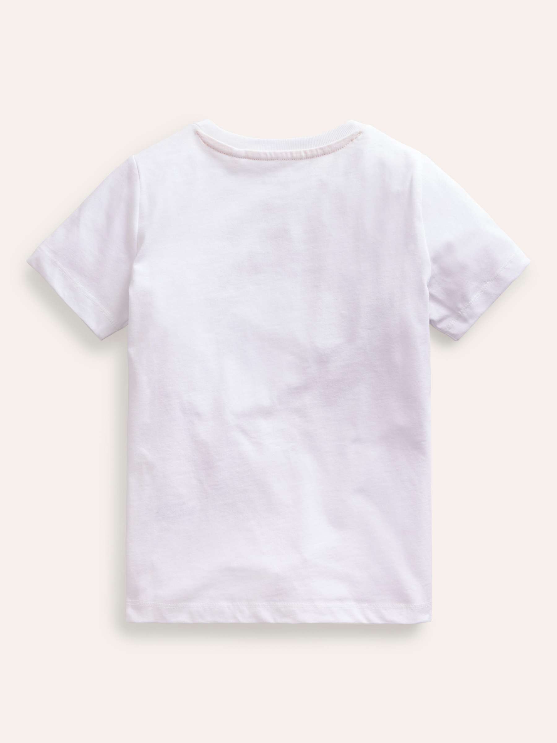 Buy Mini Boden Kids' Ice Cream Print T-Shirt, White/Multi Online at johnlewis.com