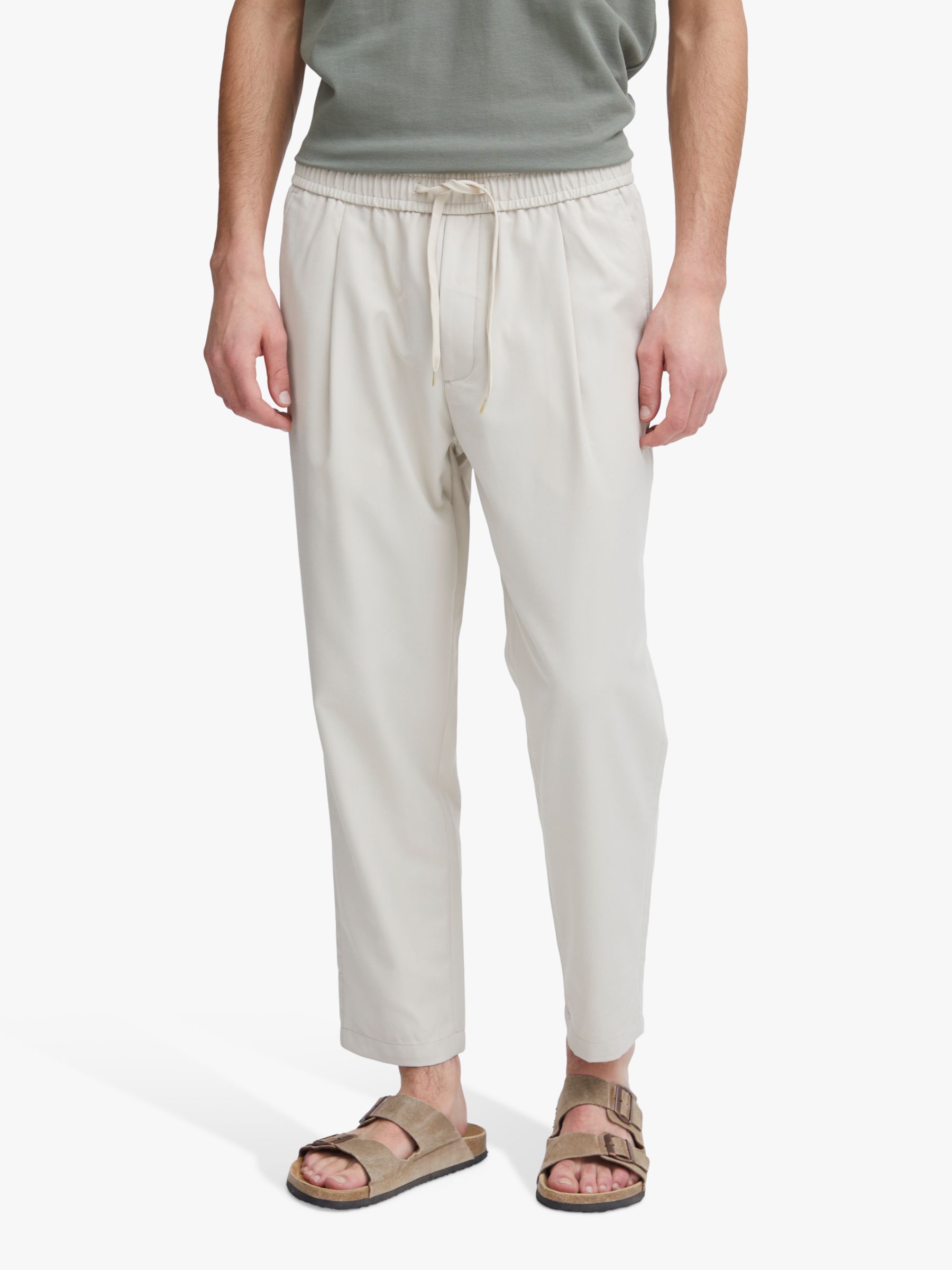 Buy Casual Friday Hakan Drawstring Pleated Trousers Online at johnlewis.com
