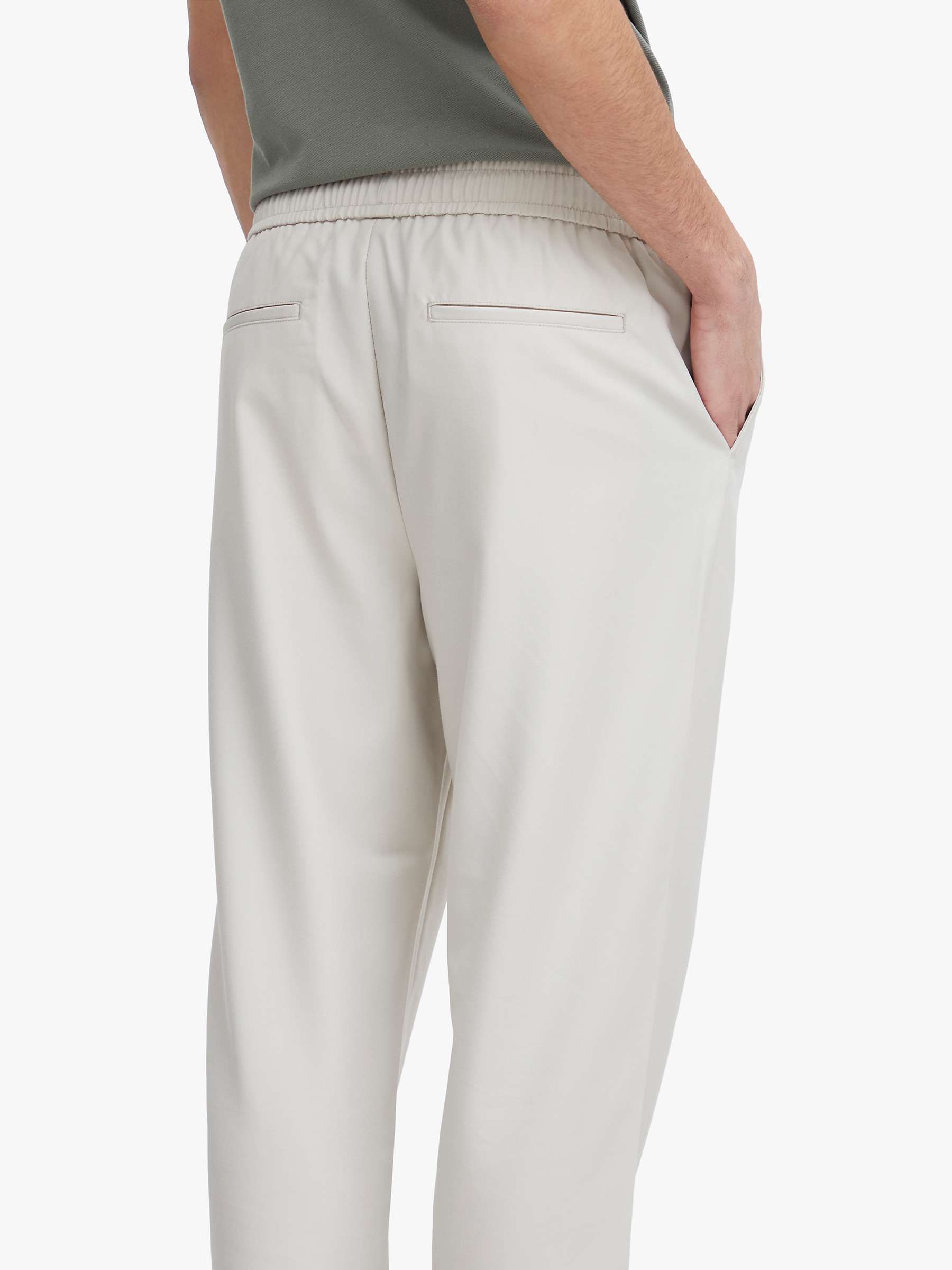 Buy Casual Friday Hakan Drawstring Pleated Trousers Online at johnlewis.com