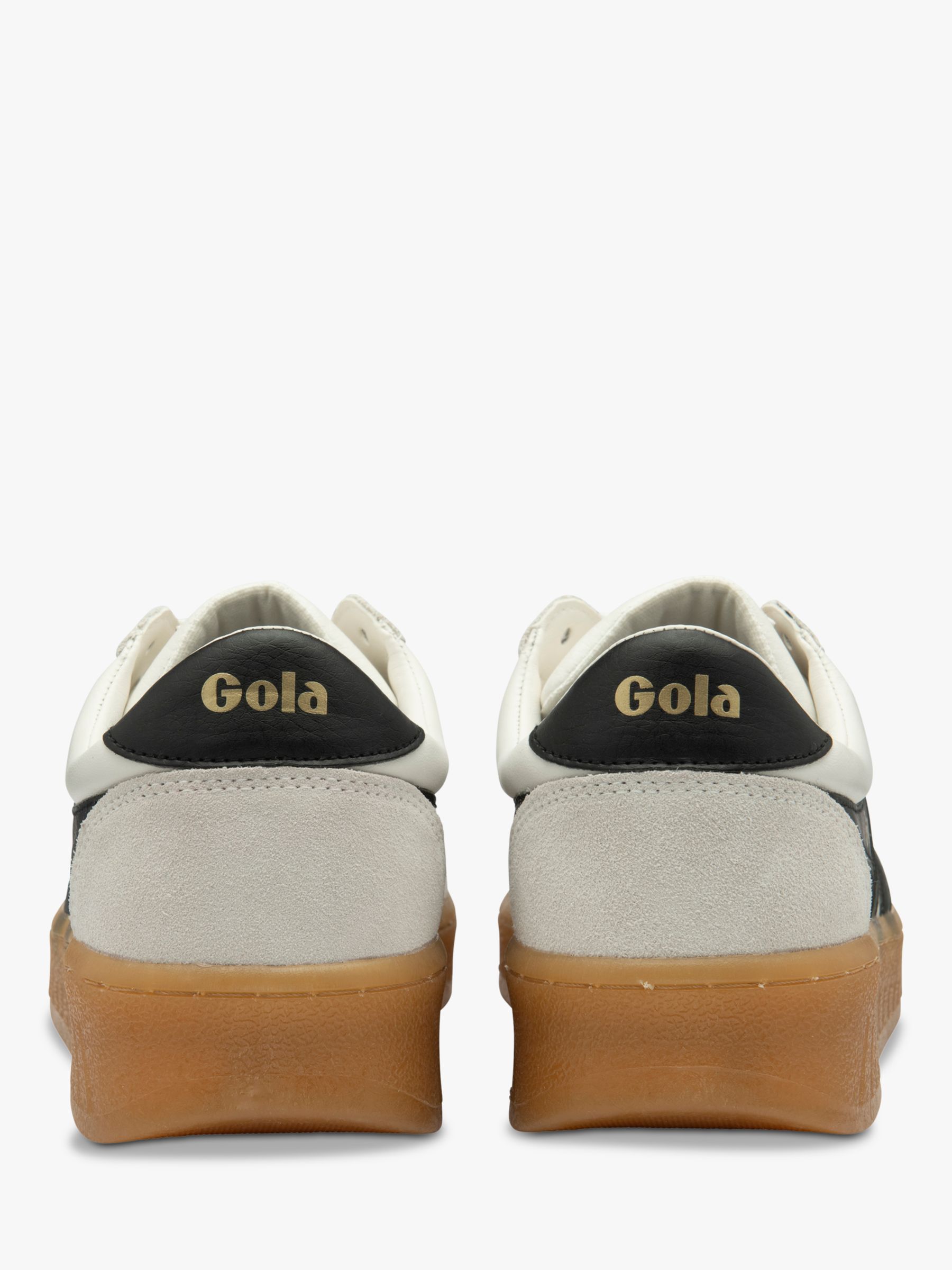 Gola Classics Grandslam Leather Trainers, White/Black/Gum, 6