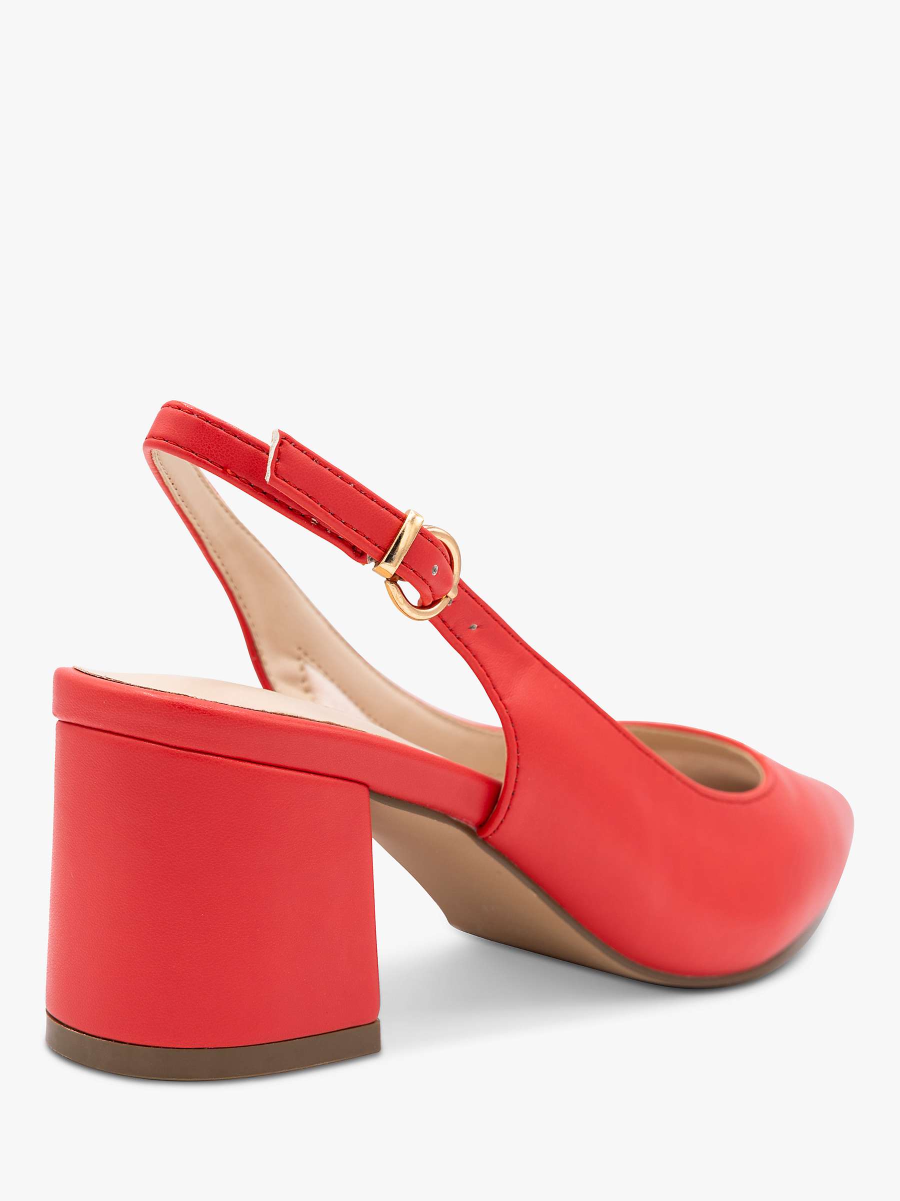 Buy Paradox London Isadora Mid Block Heel Sling Back Court Shoes Online at johnlewis.com
