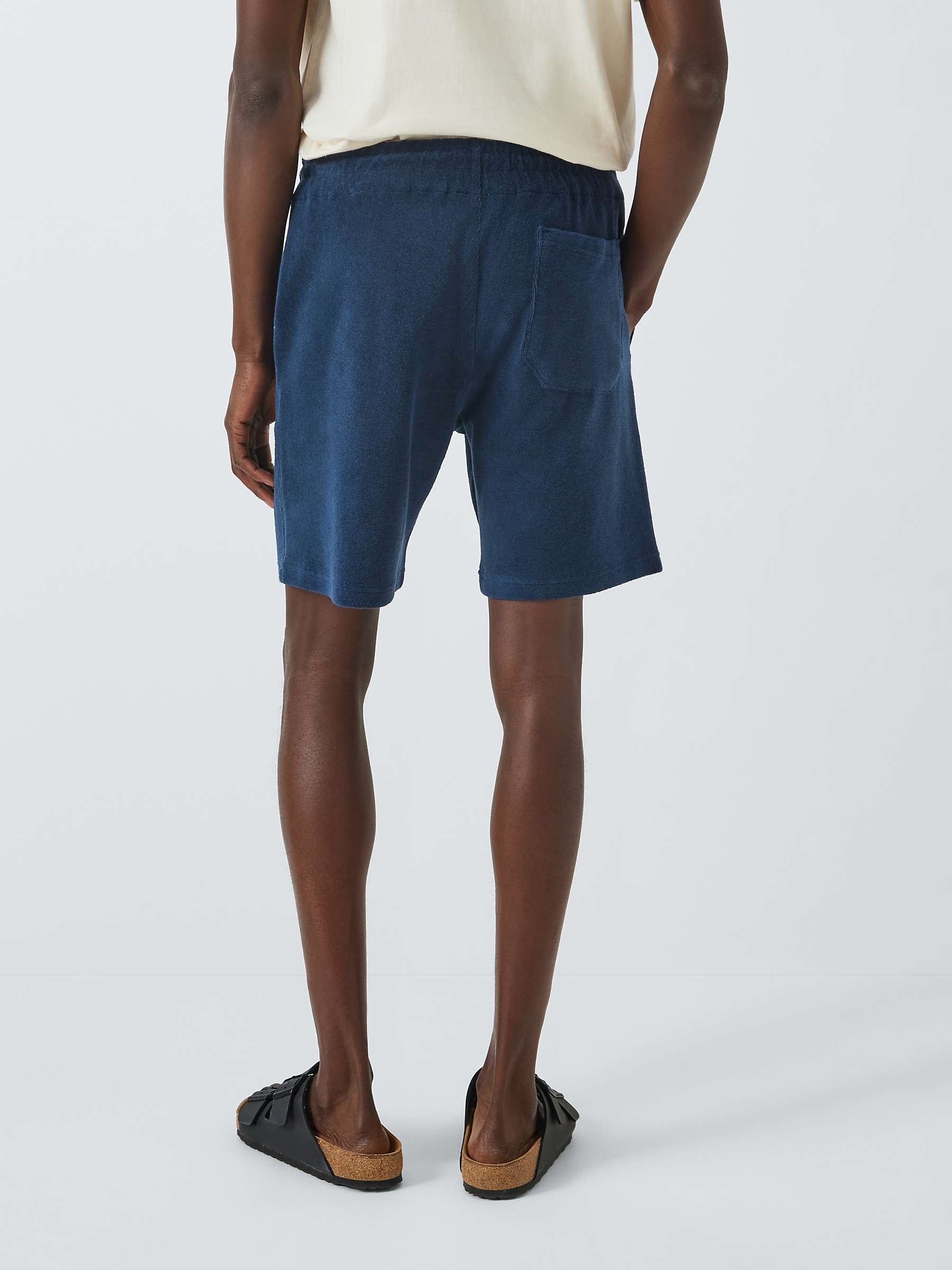 Buy Armor Lux Comfy Terry Heritage Shorts, Navy Online at johnlewis.com