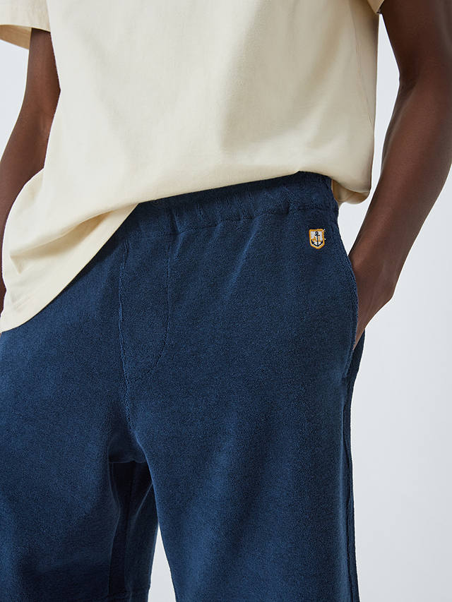 Armor Lux Comfy Terry Heritage Shorts, Navy