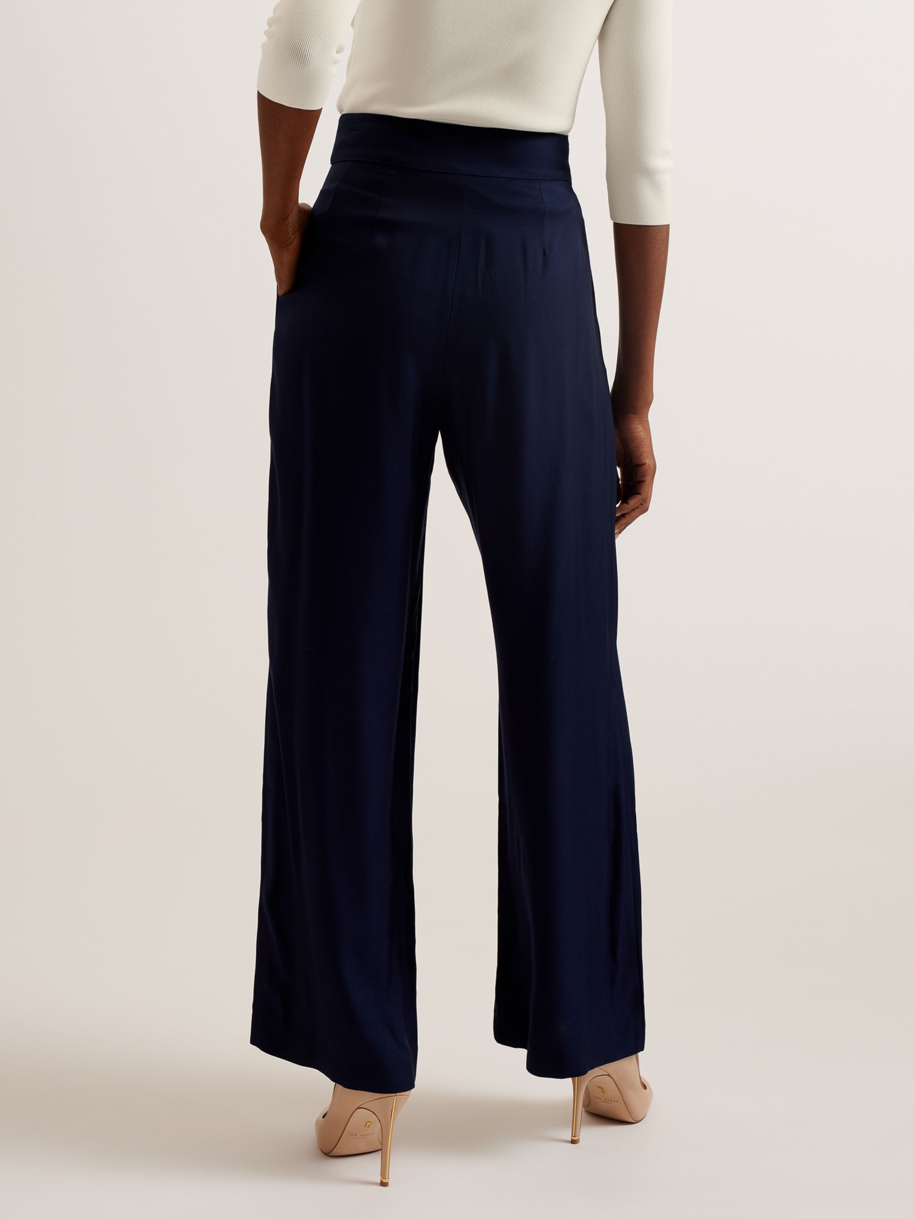 Buy Ted Baker Krissi Wide Leg Trousers Online at johnlewis.com